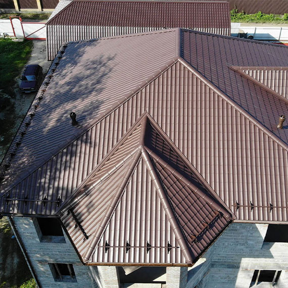 Монтаж сложной крыши и кровли в Щёлково и Московской области
